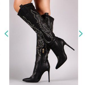 Liliana Shayla-2 Women's Western Heeled Boots
